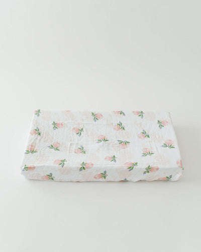 Little Unicorn - Changing Pad Cover - Watercolour Rose