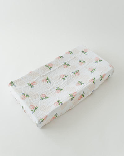 Little Unicorn - Changing Pad Cover - Watercolour Rose