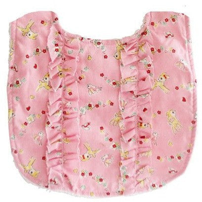 Alimrose - Double Ruffle Vintage Nursery Bib - Clothing - Alimrose - Afterpay - Zippay Carry Them Close