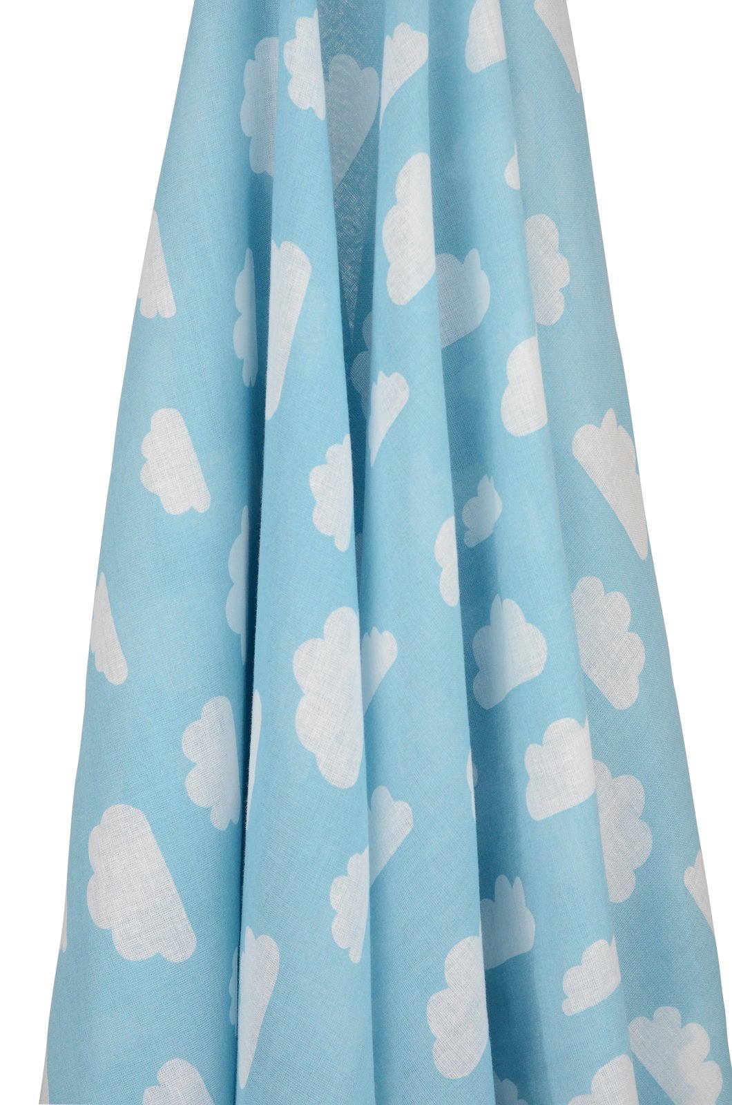 Emotion & Kids - Muslin Swaddle Wrap - Blue Clouds