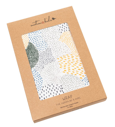 Emotion & Kids - Baby Swaddle Wrap - Patches