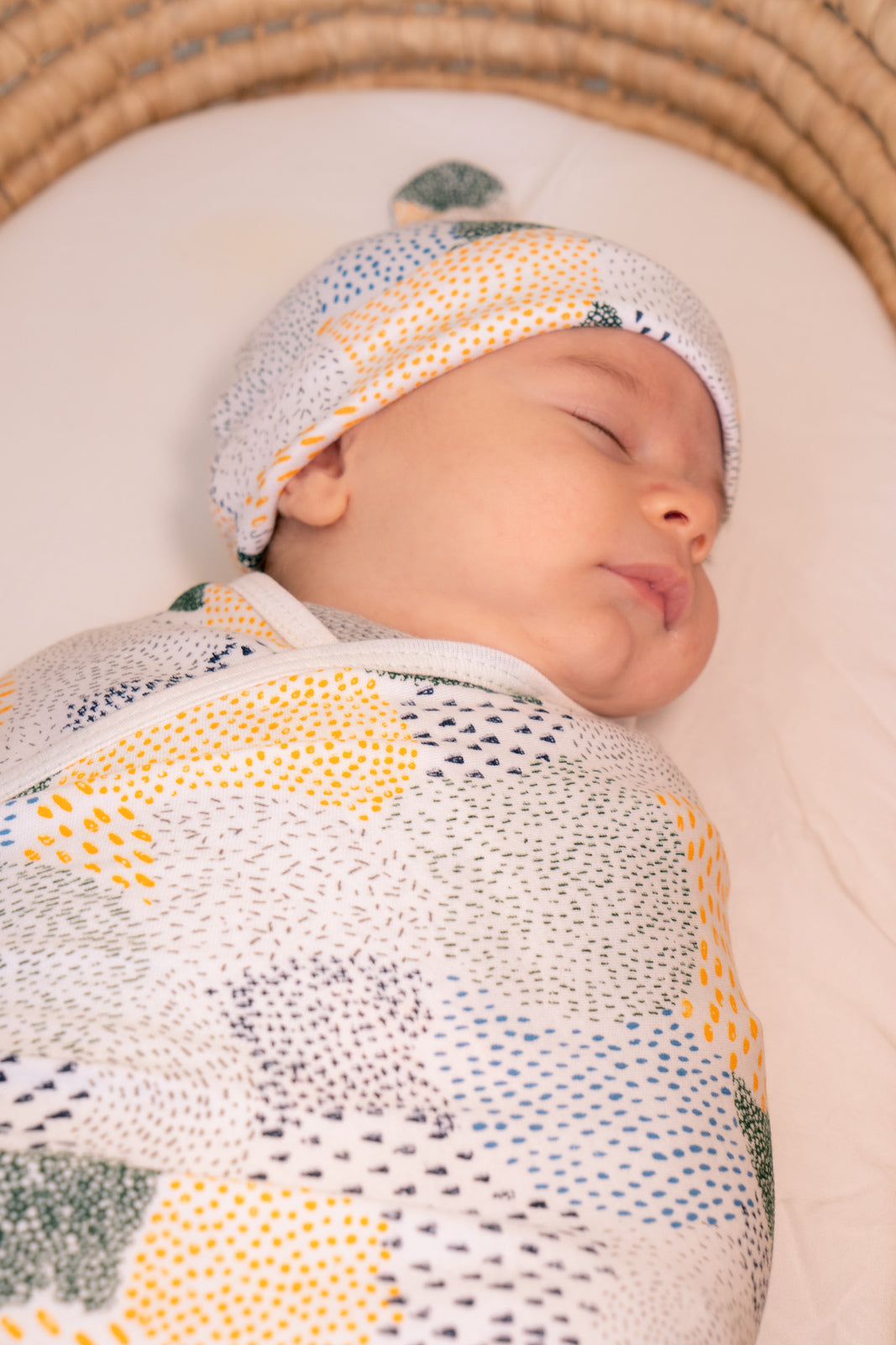 Emotion & Kids - Baby Swaddle Wrap - Patches