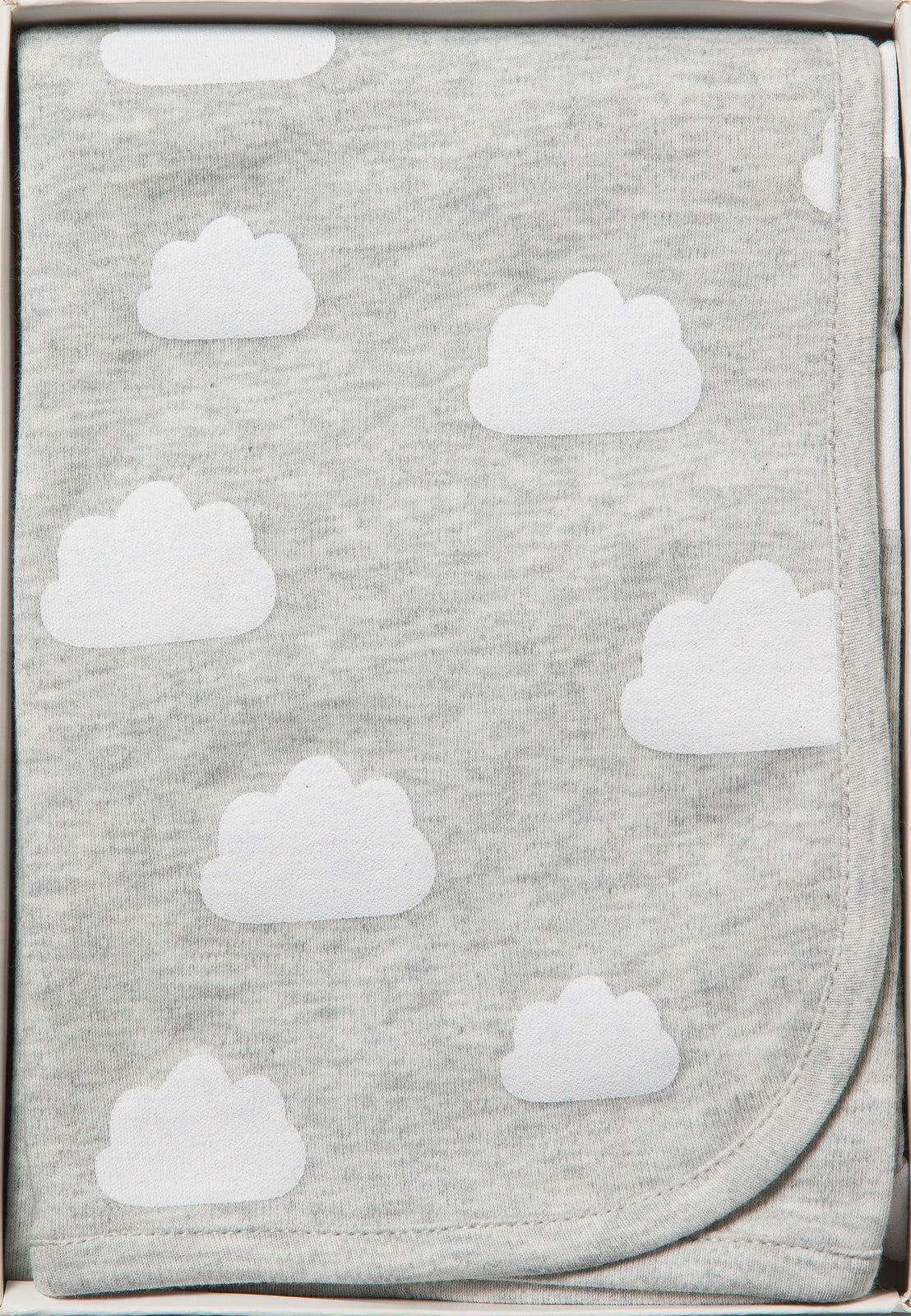 Emotion & Kids - Baby Swaddle Wrap - Grey Cloud