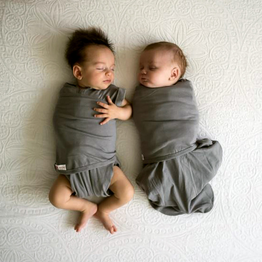 Embe - Baby Swaddle Classic Transitional SwaddleOut - Slate