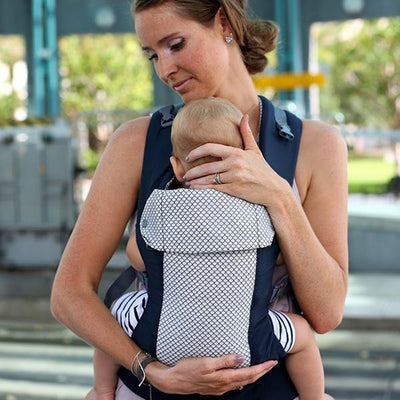 Beco Baby Carrier - Beco Gemini Cool Navy - Baby Carrier - Beco - Afterpay - Zippay Carry Them Close