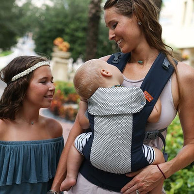 Beco Baby Carrier - Beco Gemini Cool Navy - Baby Carrier - Beco - Afterpay - Zippay Carry Them Close
