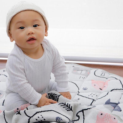 Di Lusso Living - Baby Blanket - Forrest Walk