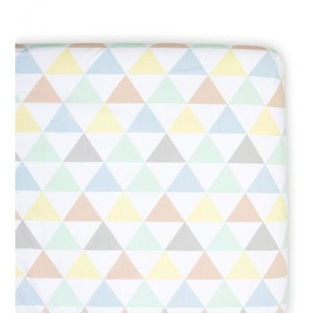Weegoamigo Fitted Cot Sheet - Tri Metric - Bedding - Weegoamigo - Afterpay - Zippay Carry Them Close