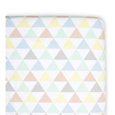 Weegoamigo Fitted Cot Sheet - Tri Metric - Bedding - Weegoamigo - Afterpay - Zippay Carry Them Close