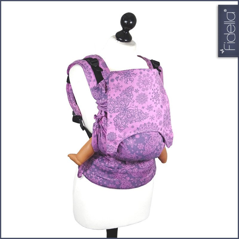 Fidella Fusion babycarrier - Iced Butterfly violet - Baby Carrier - Fidella - Afterpay - Zippay Carry Them Close
