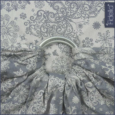 Fidella Ring Sling - Iced Butterfly - Smoke - Ring Sling - Fidella - Afterpay - Zippay Carry Them Close