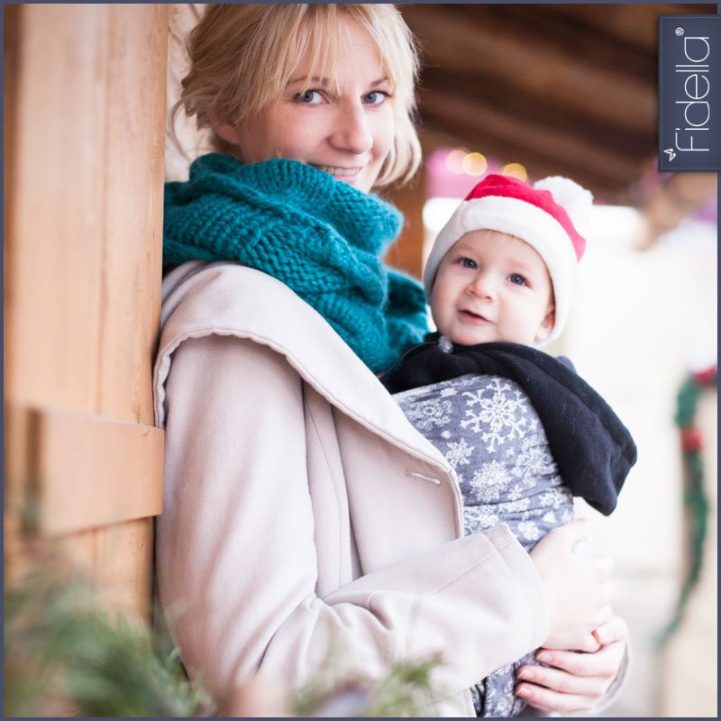 Fidella Woven Wrap - Iced Butterfly smoke - Woven Wrap - Fidella - Afterpay - Zippay Carry Them Close