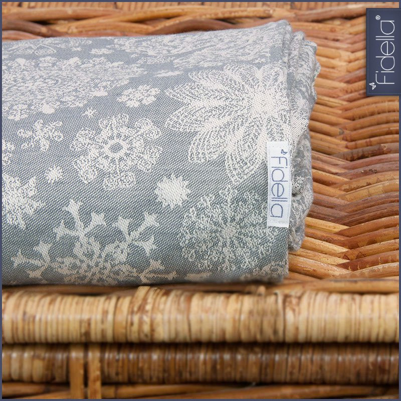 Fidella Woven Wrap - Iced Butterfly smoke - Woven Wrap - Fidella - Afterpay - Zippay Carry Them Close