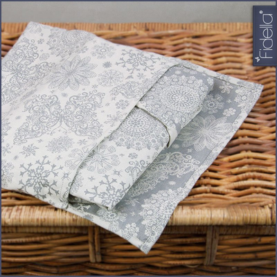 Fidella Woven Wrap - Iced Butterfly smoke - Woven Wrap - Fidella - Afterpay - Zippay Carry Them Close