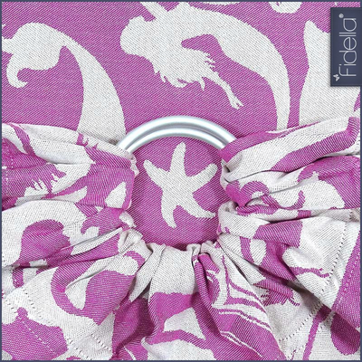 Fidella Ring Sling - Sirens - raspberry - Ring Sling - Fidella - Afterpay - Zippay Carry Them Close