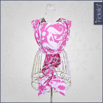 Fidella Woven Wrap - Sirens - raspberry - Woven Wrap - Fidella - Afterpay - Zippay Carry Them Close