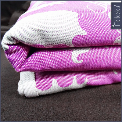 Fidella Woven Wrap - Sirens - raspberry - Woven Wrap - Fidella - Afterpay - Zippay Carry Them Close