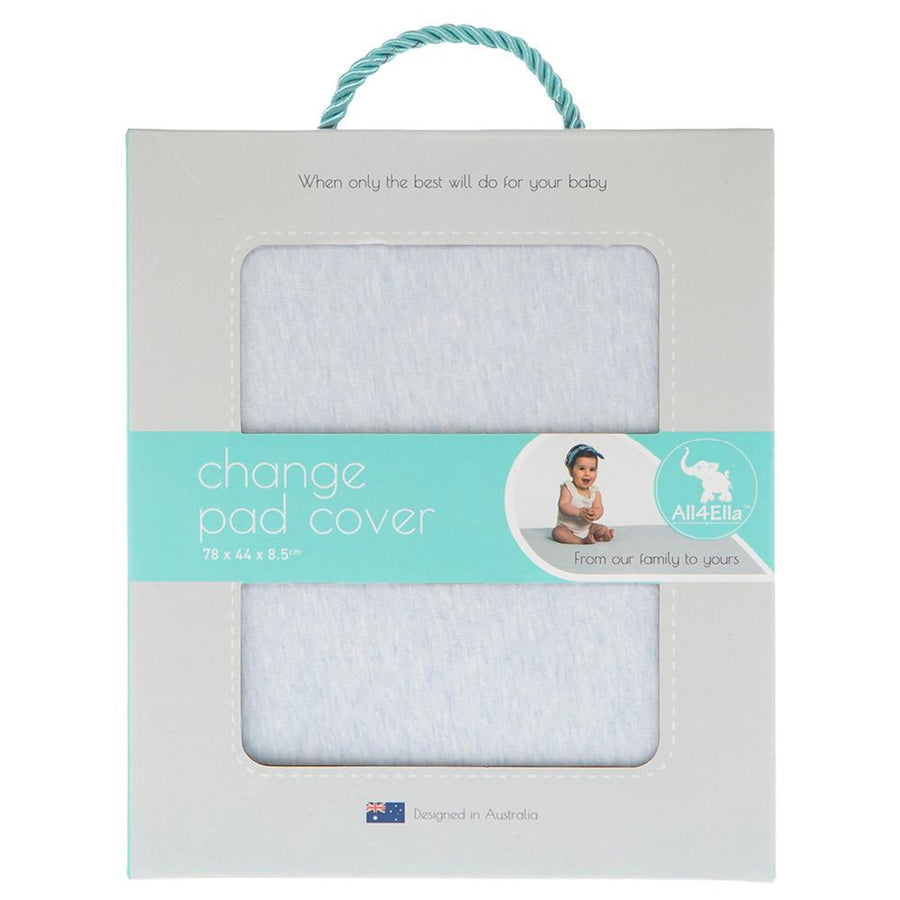 All4Ella - Change Pad Cover - Marle Blue