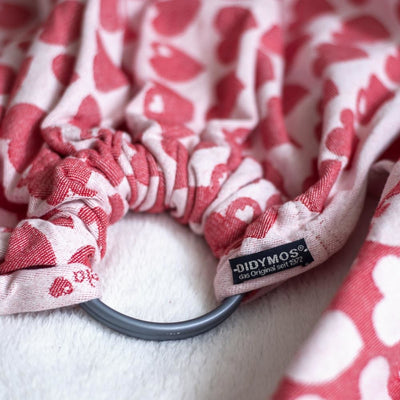 Didymos Ring Sling (DidySling) - Graziela Hearts - Ring Sling - Didymos - Afterpay - Zippay Carry Them Close