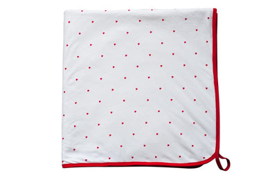 Little Turtle Baby - Hooded Towel - Hearts