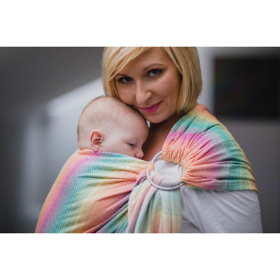 Lenny Lamb Ring Sling - Little Herringbone Imagination - Ring Sling - Lenny Lamb - Afterpay - Zippay Carry Them Close