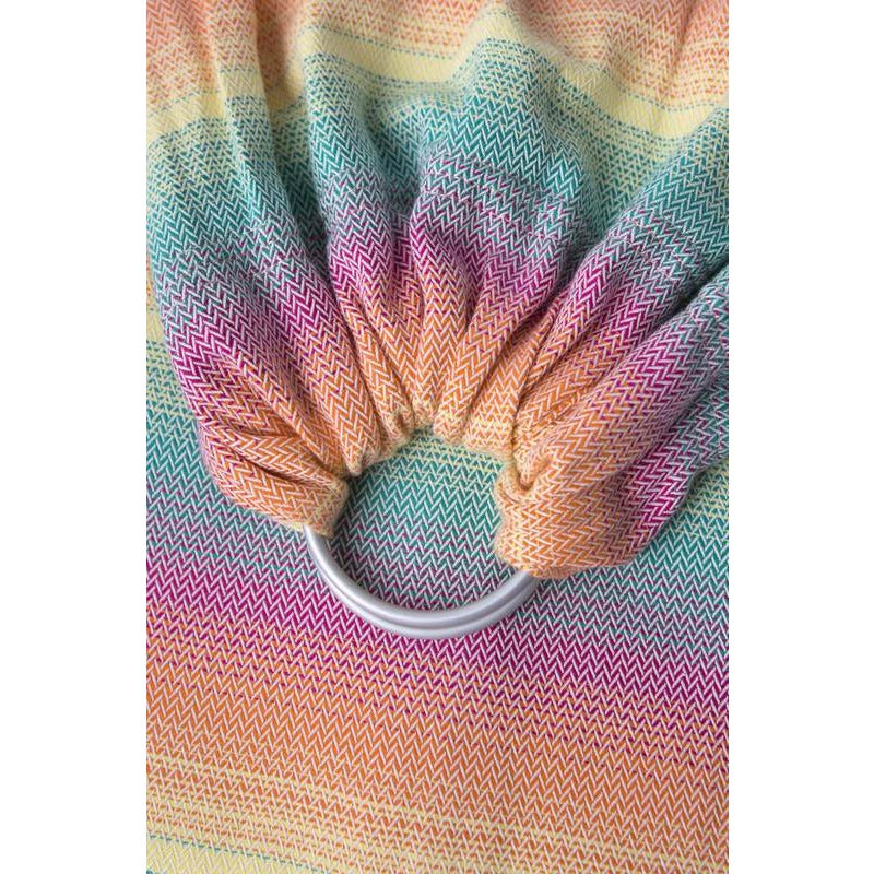 Lenny Lamb Ring Sling - Little Herringbone Imagination - Ring Sling - Lenny Lamb - Afterpay - Zippay Carry Them Close