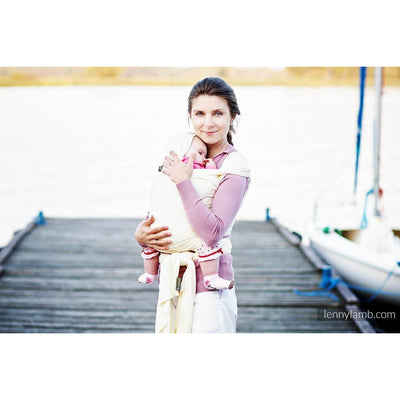 Lenny Lamb Stretchy Wrap - IVORY - Stretchy Wrap - Lenny Lamb - Afterpay - Zippay Carry Them Close