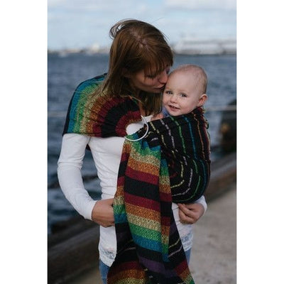 Tula Ring Sling - Imagine Dusk - Wrap Conversion - Ring Sling - Tula - Afterpay - Zippay Carry Them Close