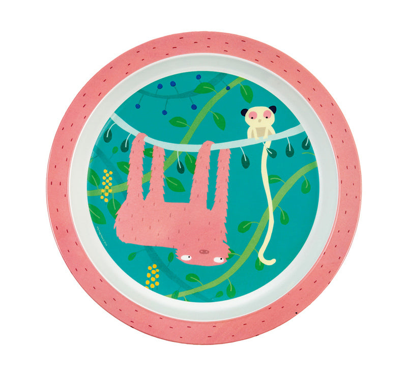 Petit Jour - Jungle Baby Plate Sloth
