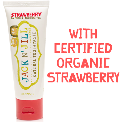 Jack n' Jill - Natural Tooth Paste Strawberry - Mouth Care - Jack n Jill - Afterpay - Zippay Carry Them Close