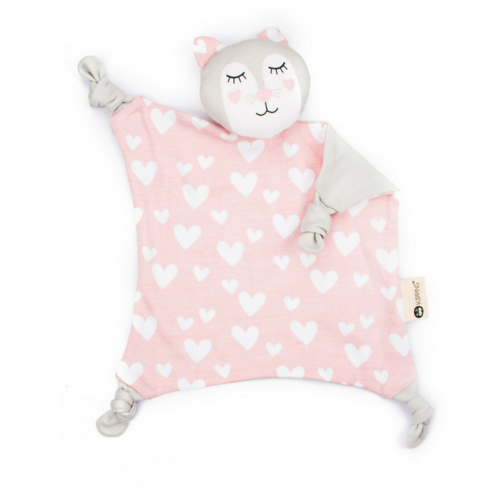 Kippins - Organic Cuddle Blanket Comforter - Kitty - Security Blanket - Kippins - Afterpay - Zippay Carry Them Close
