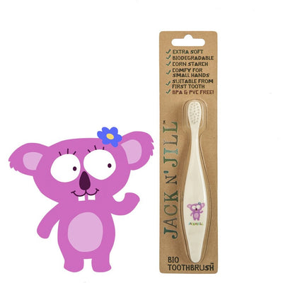 Jack n' Jill - Bio Toothbrush - Koala - Mouth Care - Jack n Jill - Afterpay - Zippay Carry Them Close