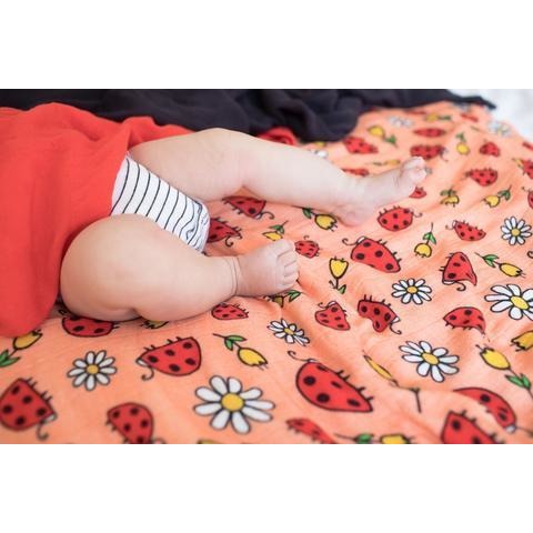 Tula Blanket - Ladybug Picnic (Set) - Baby Blankets - Tula - Afterpay - Zippay Carry Them Close