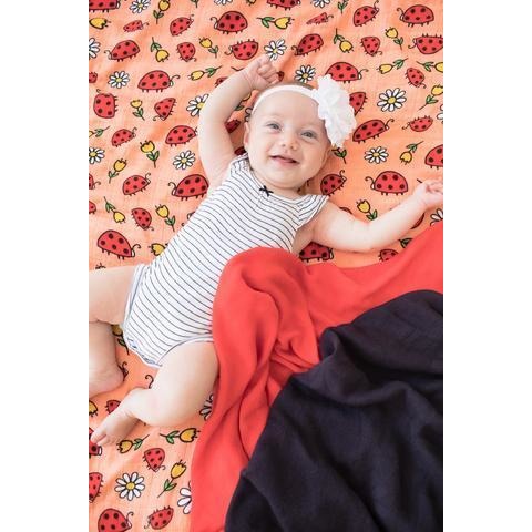 Tula Blanket - Ladybug Picnic (Set) - Baby Blankets - Tula - Afterpay - Zippay Carry Them Close