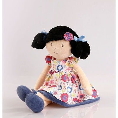 Bonikka - Flower Kids Black Hair - Toys - Bonikka - Afterpay - Zippay Carry Them Close
