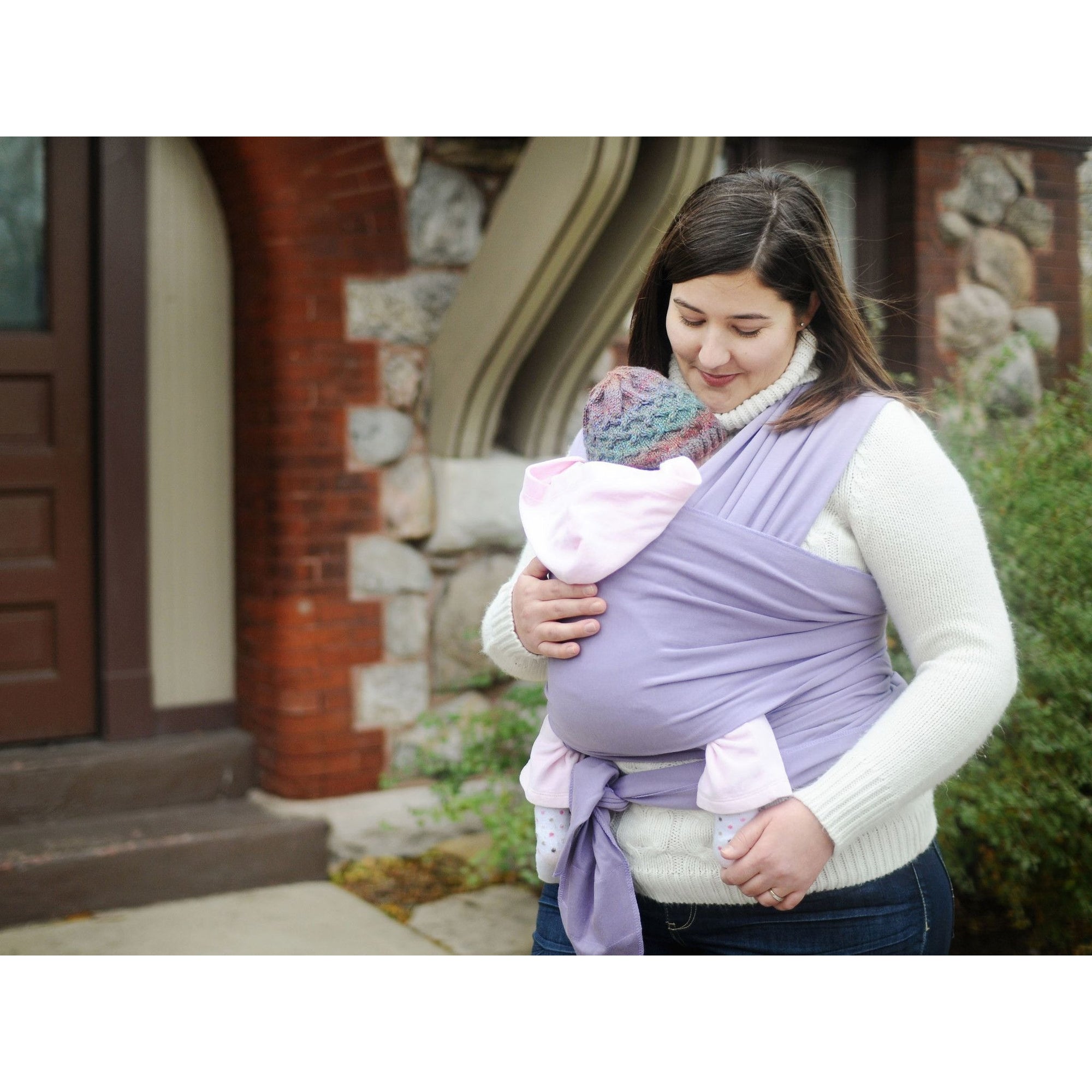 Moby Wrap - Lavender - Stretchy Wrap - Moby - Afterpay - Zippay Carry Them Close