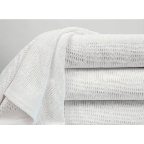 Little Bamboo - Airflow Cellular Cot Blanket - Baby Blankets - Little Bamboo - Afterpay - Zippay Carry Them Close