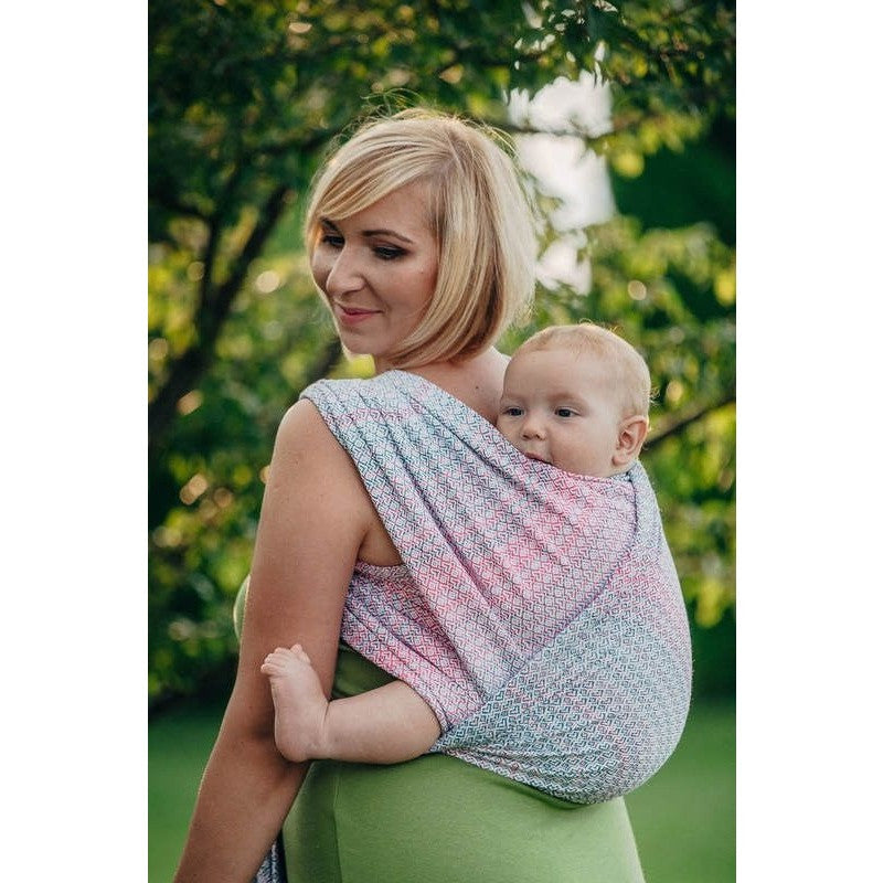 Lenny Lamb Wrap - Little Love Rose Garden, , Woven Wrap, Lenny Lamb, Carry Them Close - 4