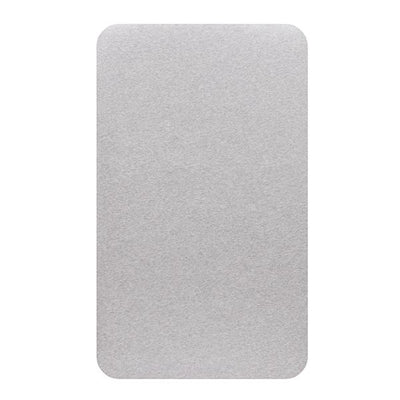 Little Turtle Baby - Fitted Cot Sheet - Soft Grey Marle