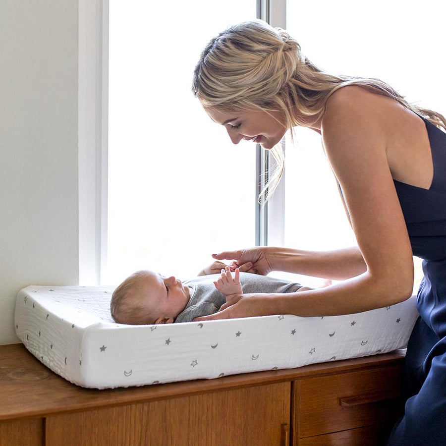 Bebe Au Lait - Changing Pad Cover - Luna