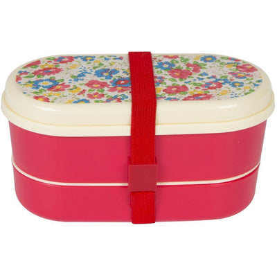Sass & Belle Bento Lunch Box - Vintage Floral - Lunch & Snack Boxes - Sass & Belle - Afterpay - Zippay Carry Them Close