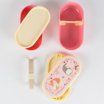 Sass & Belle Bento Lunch Box - Woodlands Friends Fox - Lunch & Snack Boxes - Sass & Belle - Afterpay - Zippay Carry Them Close