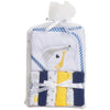 Hooded Towel and Wash Cloth Set - Blue - Bath - Big Softies - Afterpay - Zippay Carry Them Close