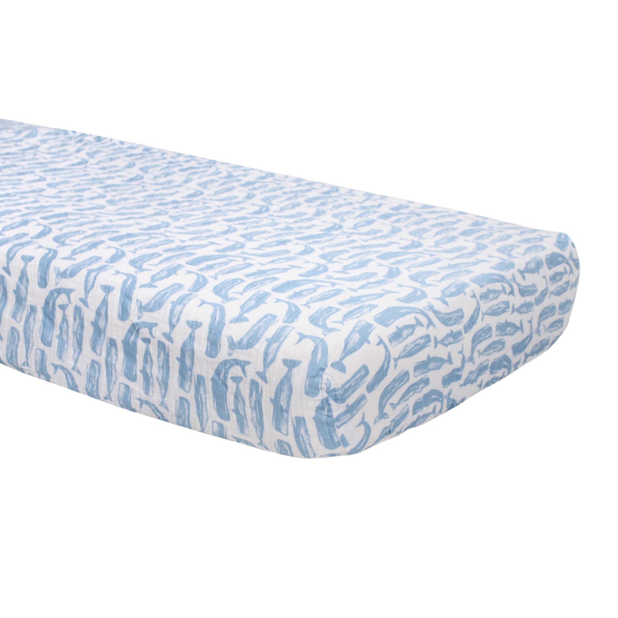 Bebe Au Lait - Muslin Cot Sheet - Moby