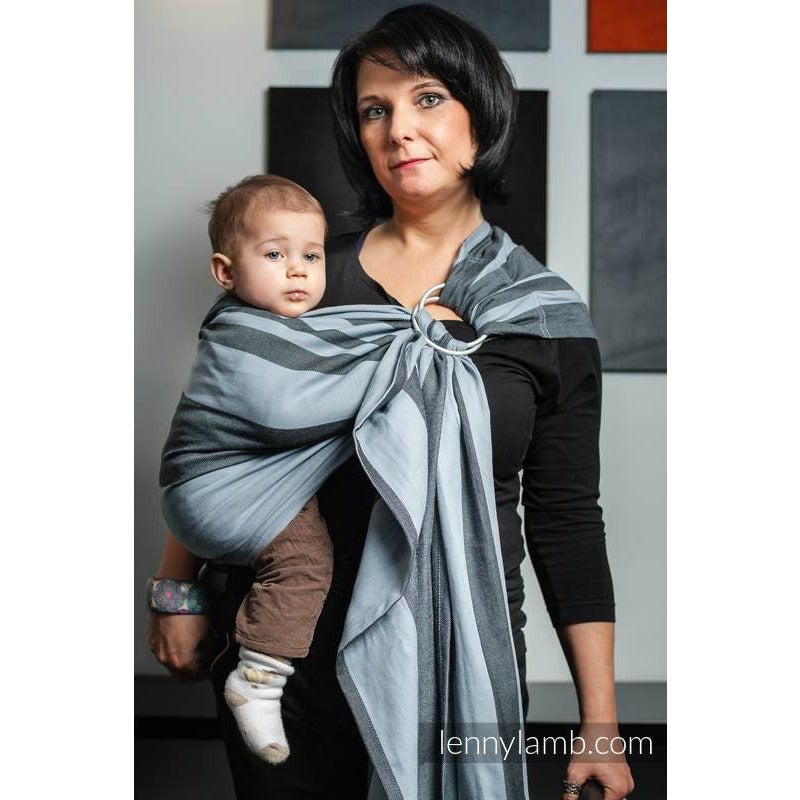 Lenny Lamb Ring Sling - Moon Rock Bamboo - Ring Sling - Lenny Lamb - Afterpay - Zippay Carry Them Close