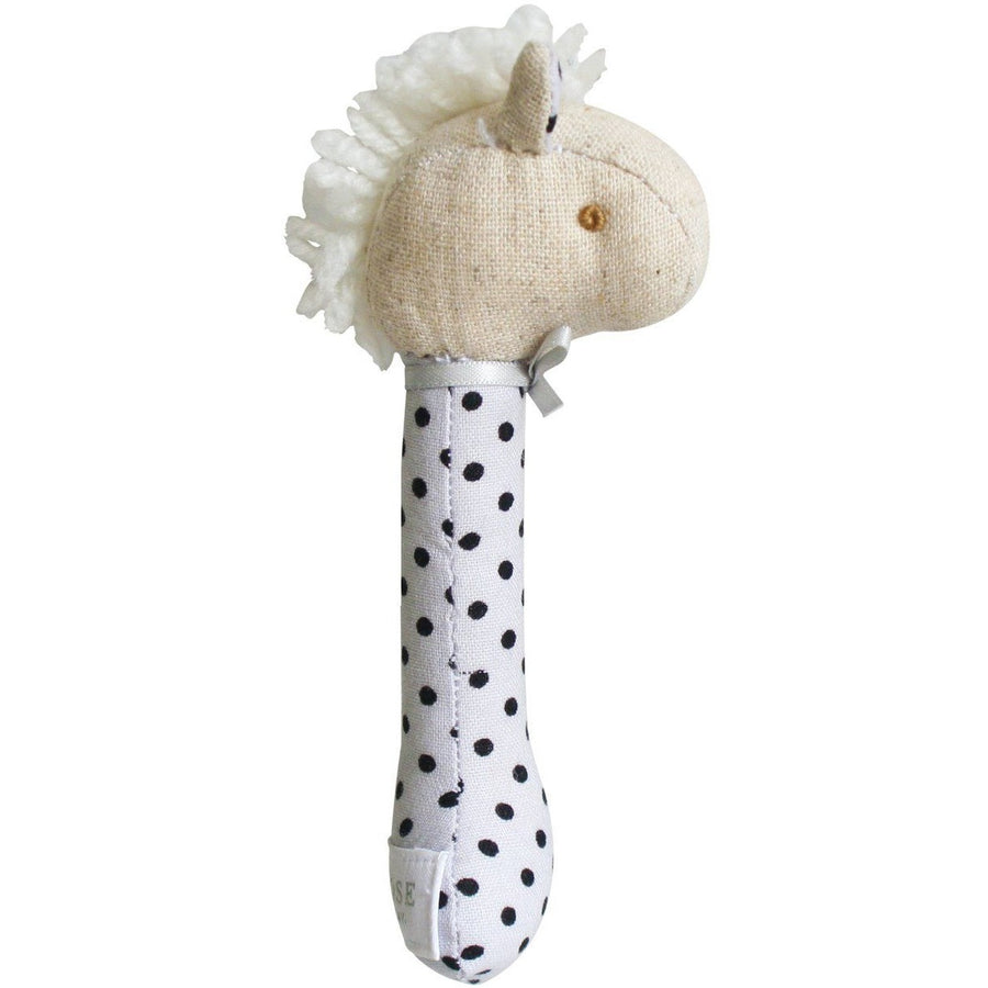 Alimrose - Horse Baby Rattle Polka Dots - Toys - Alimrose - Afterpay - Zippay Carry Them Close