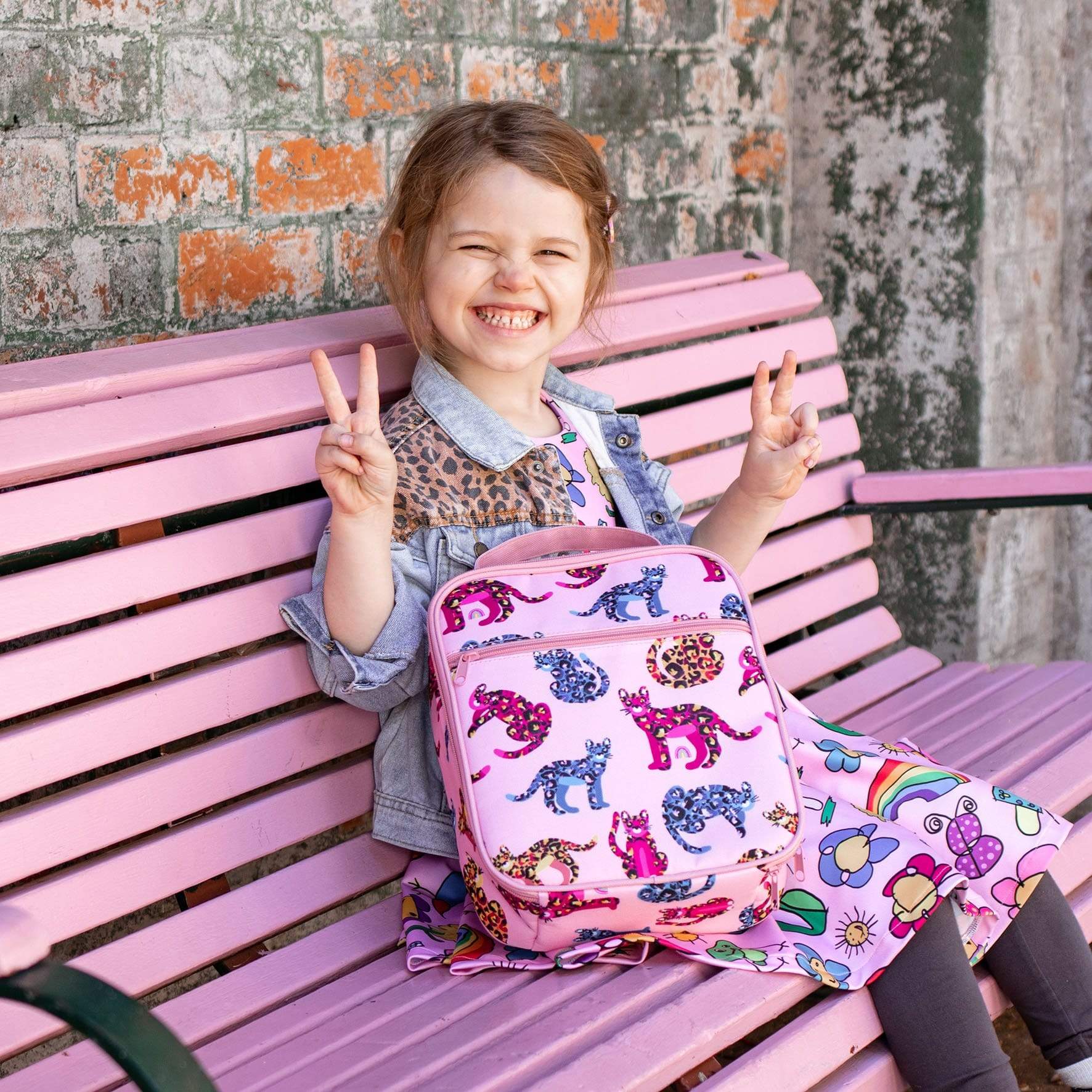 Montii Co Insulated Lunch bag - Jungle Cats
