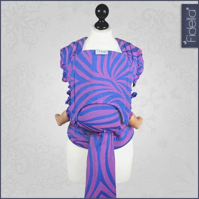 Fidella Fly Tai - MeiTai babycarrier Shebra pink (New Size - 3 months +) - Mei Tai - Fidella - Afterpay - Zippay Carry Them Close