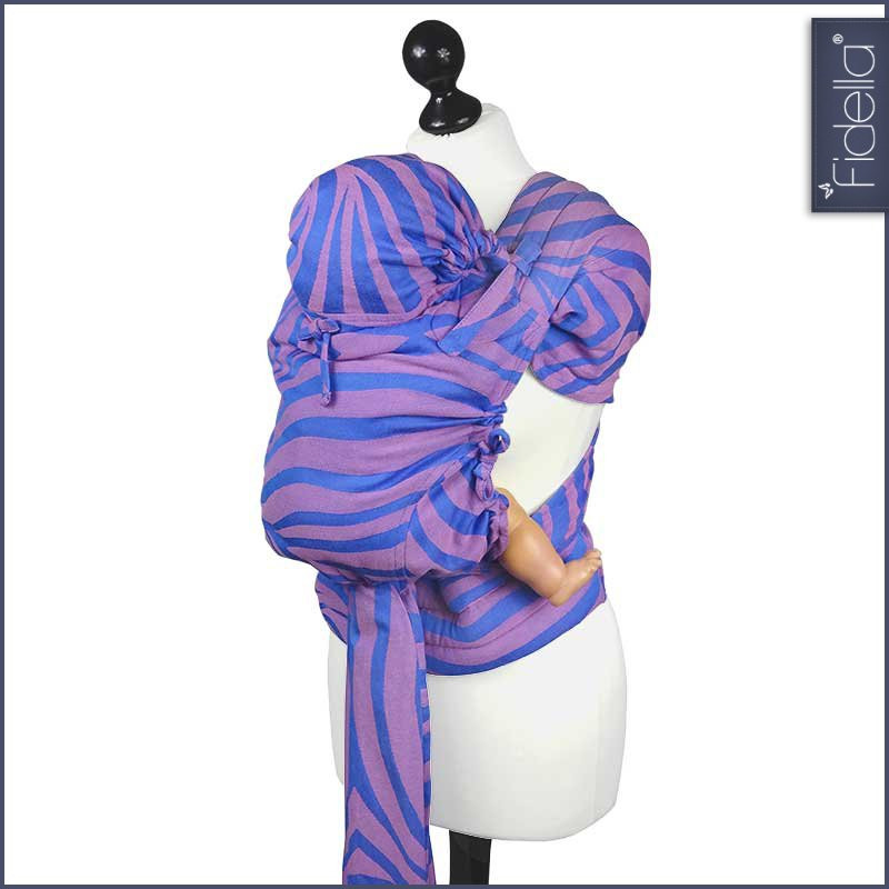 Fidella Fly Tai - MeiTai babycarrier Shebra pink (New Size - 3 months +) - Mei Tai - Fidella - Afterpay - Zippay Carry Them Close