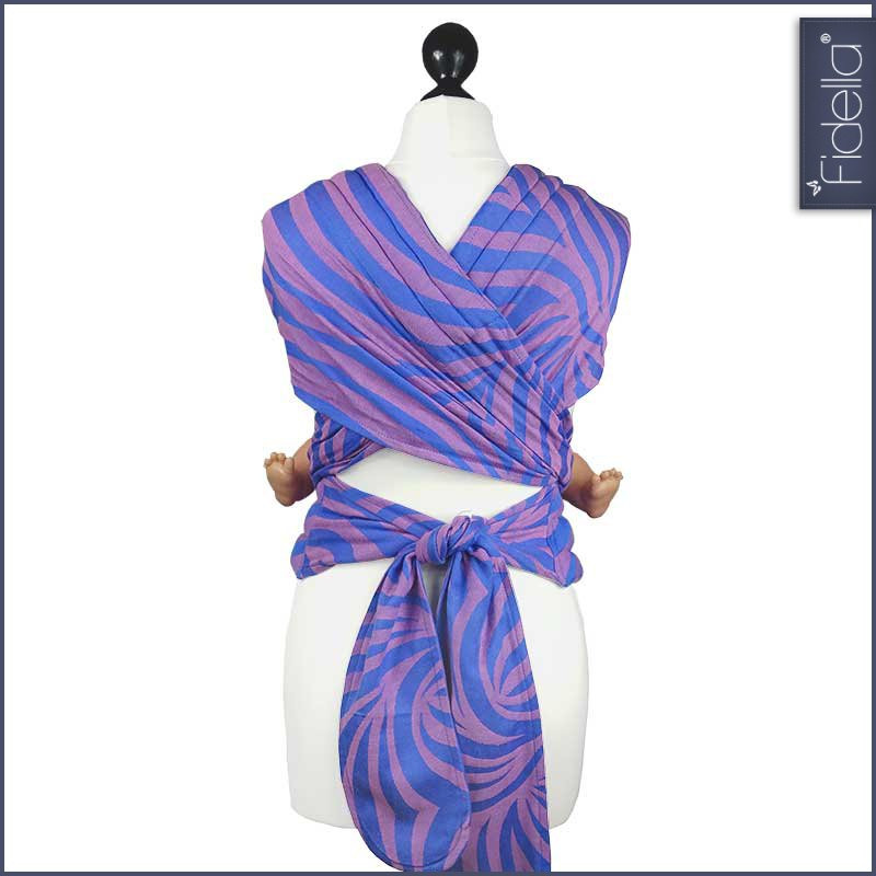 Fidella Fly Tai - MeiTai babycarrier Shebra pink (New Size - 3 months +) - Mei Tai - Fidella - Afterpay - Zippay Carry Them Close